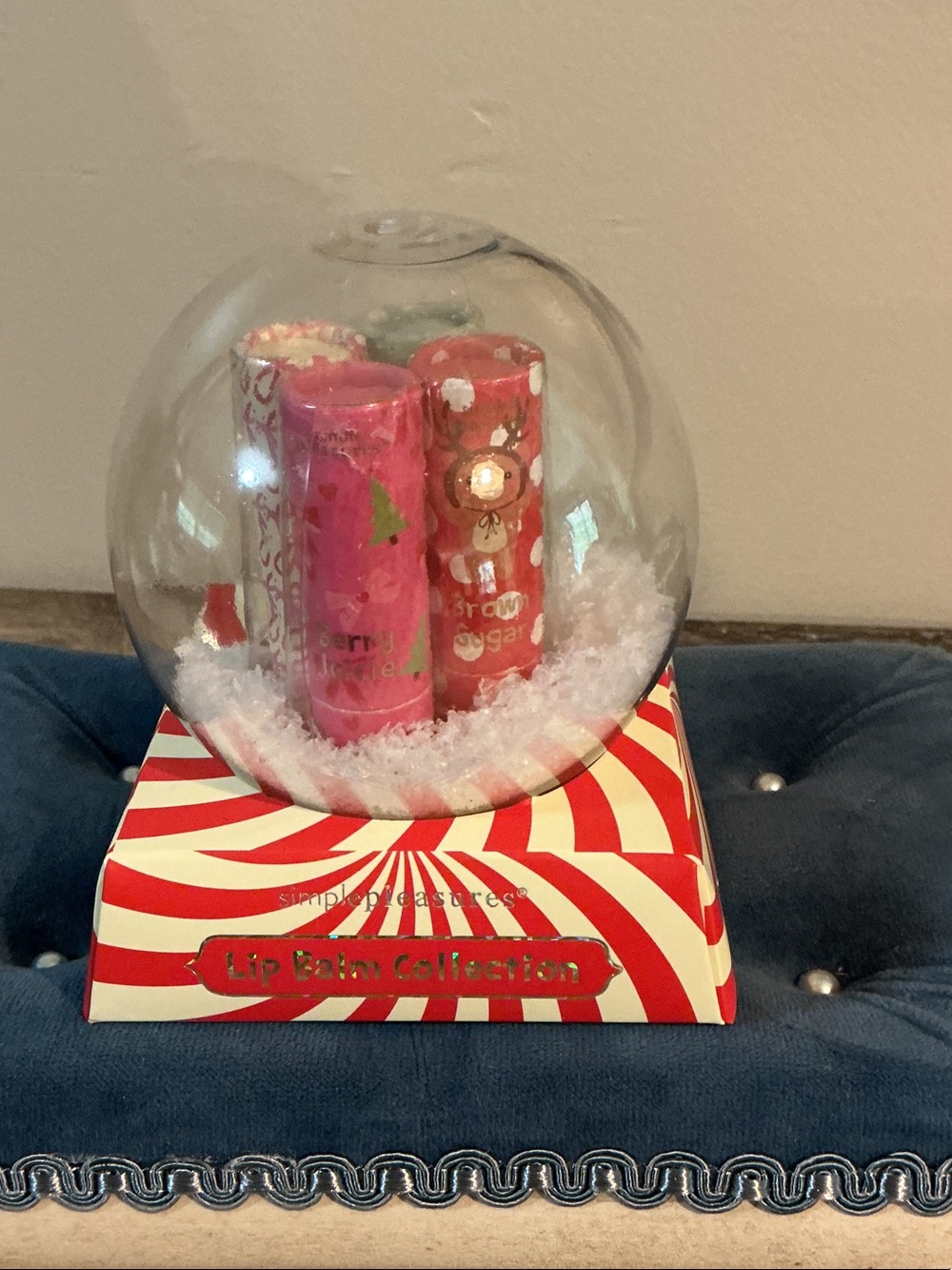 Votum Simple Pleasures NEW Lip Balm Quad Berry Icicle Brown Sugar Winter Berries - Picture 2 of 5